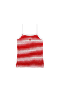 Débardeur Script à rayures - Fire Red Stripes