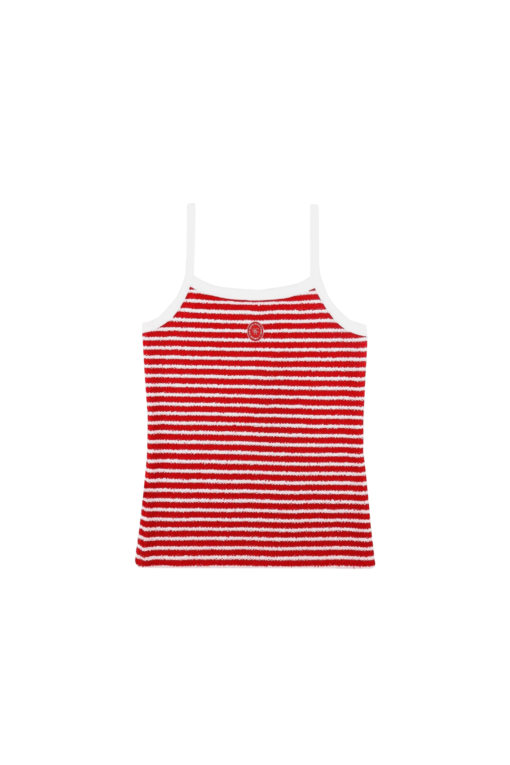 Débardeur Script à rayures - Fire Red Stripes
