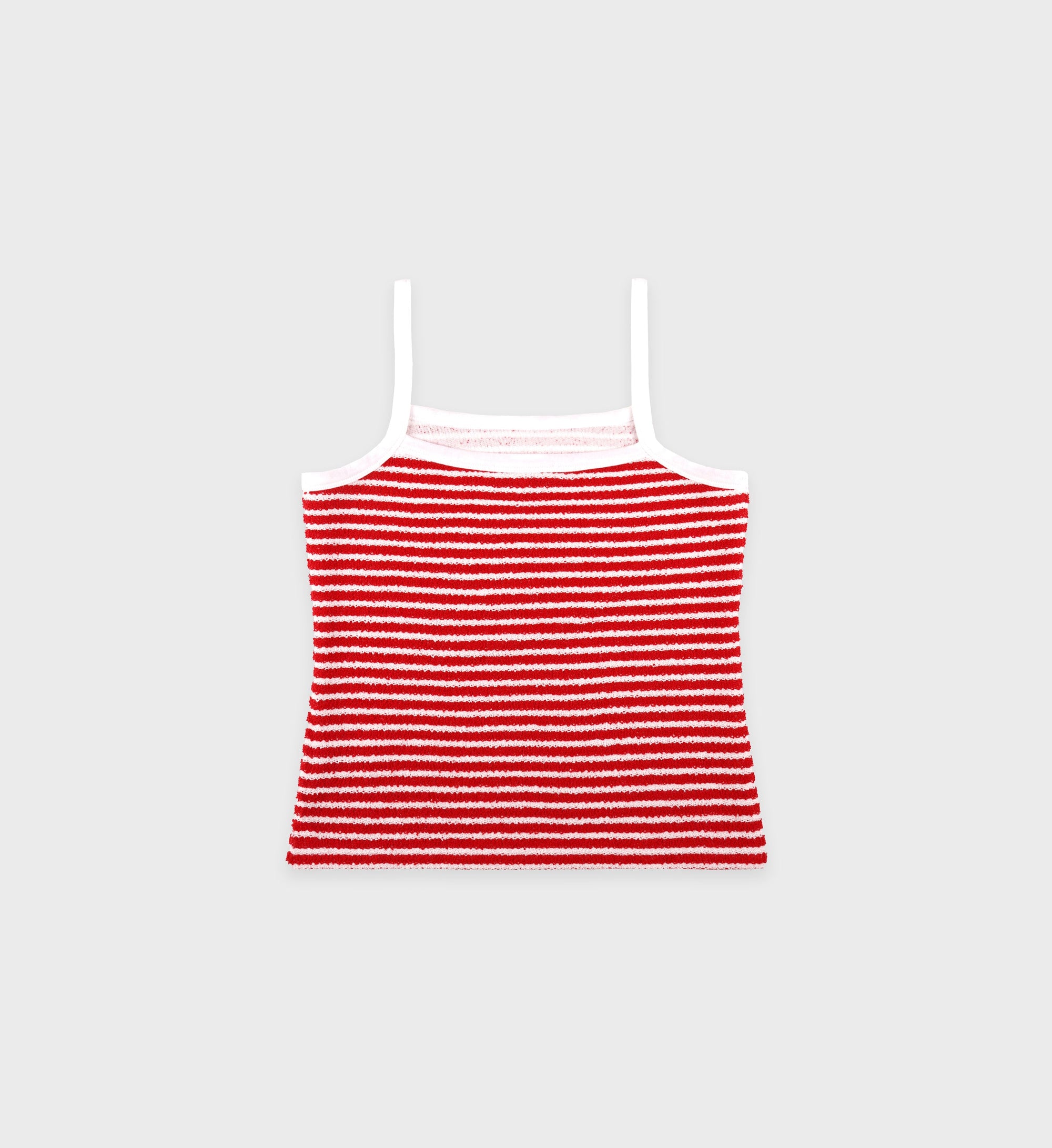 Débardeur Script à rayures - Fire Red Stripes