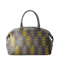 Sac de voyage en cuir - Geometrie Asphalt
