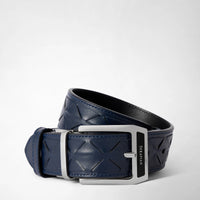Belt 35mm S Mosaico Navy Blue - Navy Blue