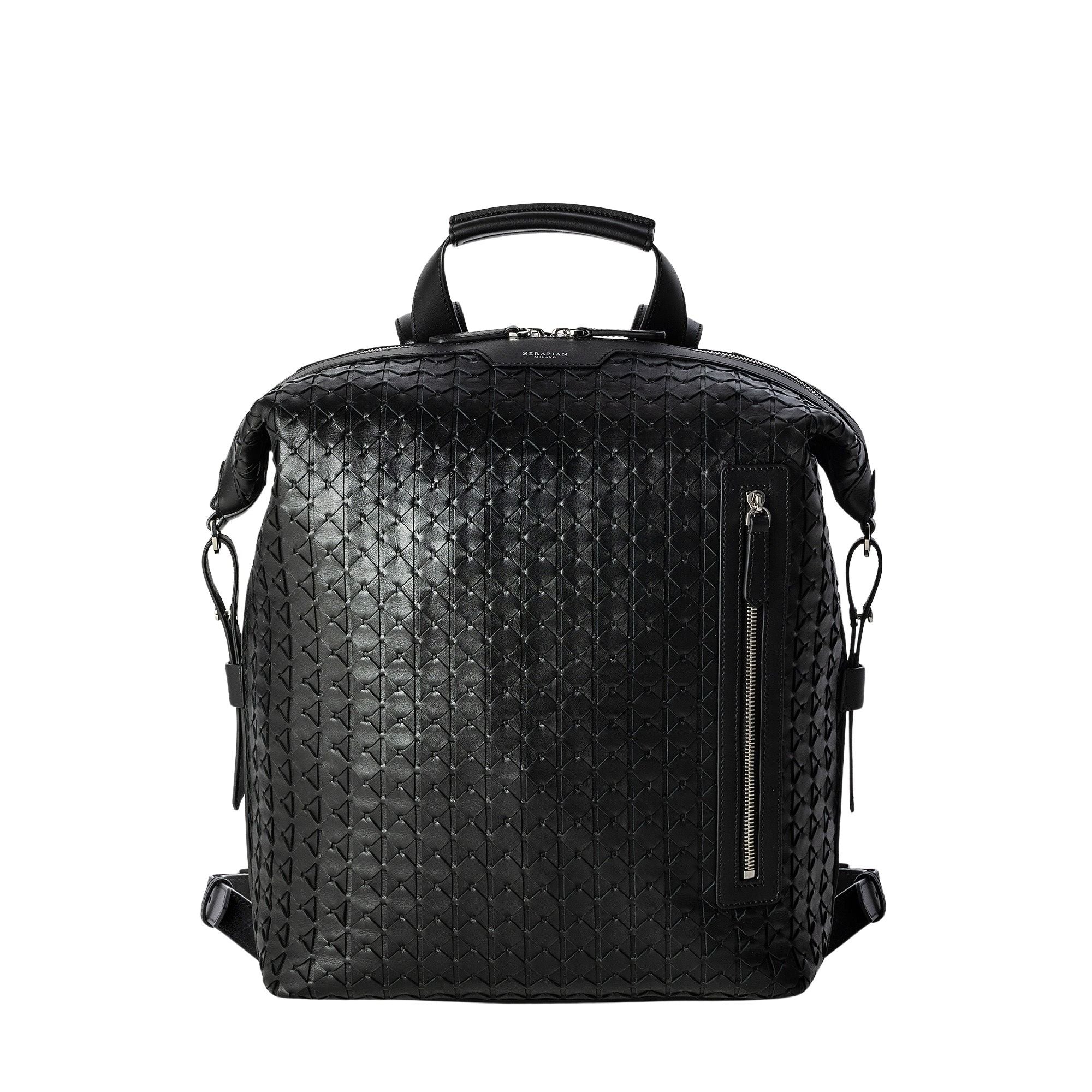 Sac à dos en cuir Mosaico - Black