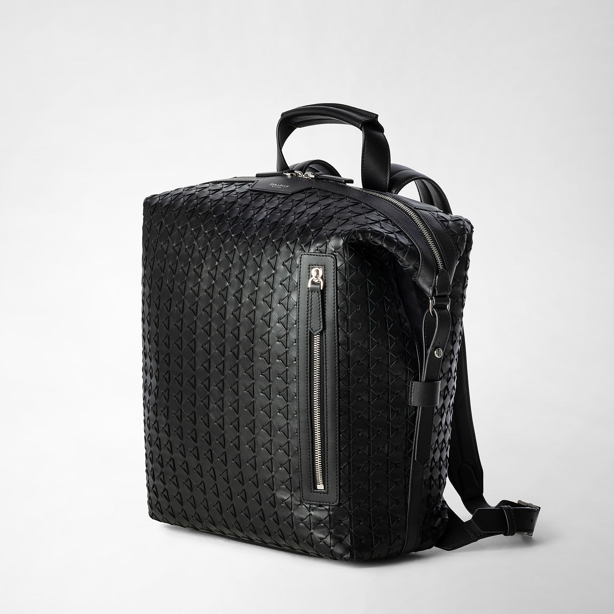 Sac à dos en cuir Mosaico - Black