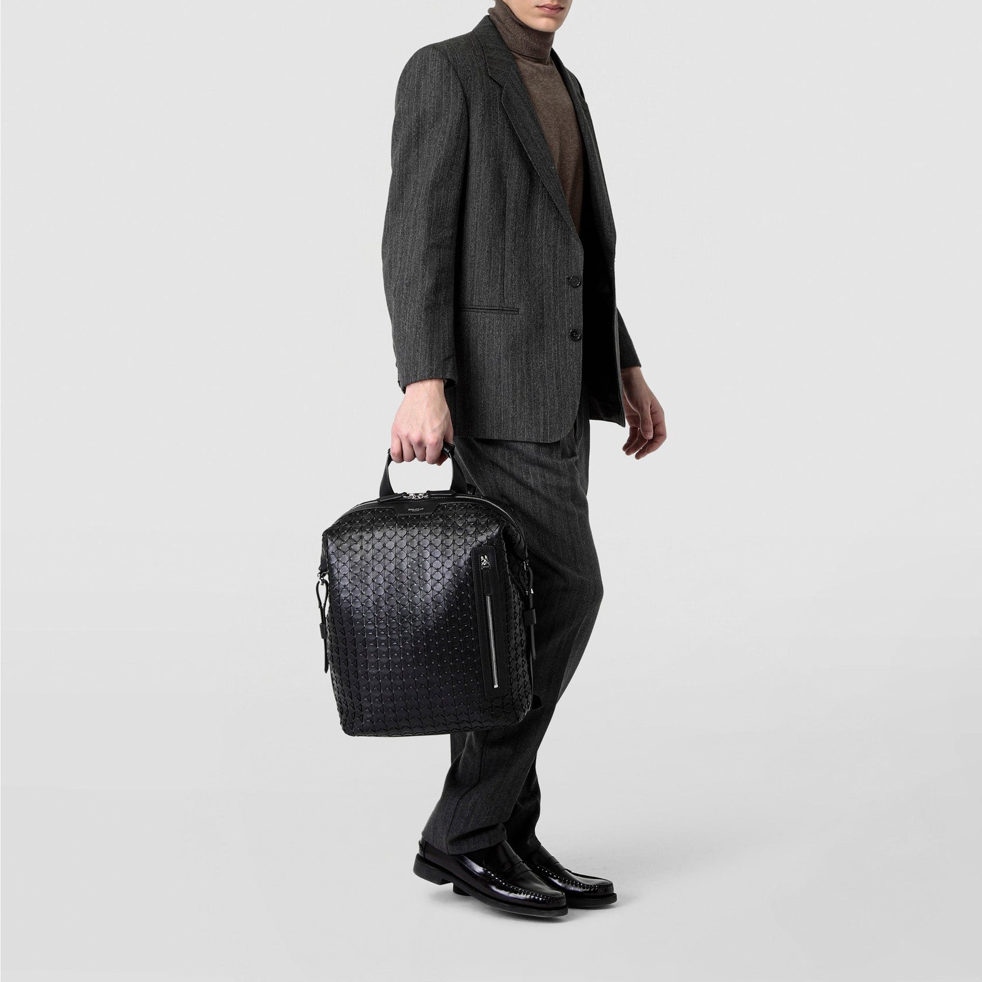 Sac à dos en cuir Mosaico - Black