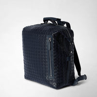 Sac à dos en cuir Mosaico - Navy Blue