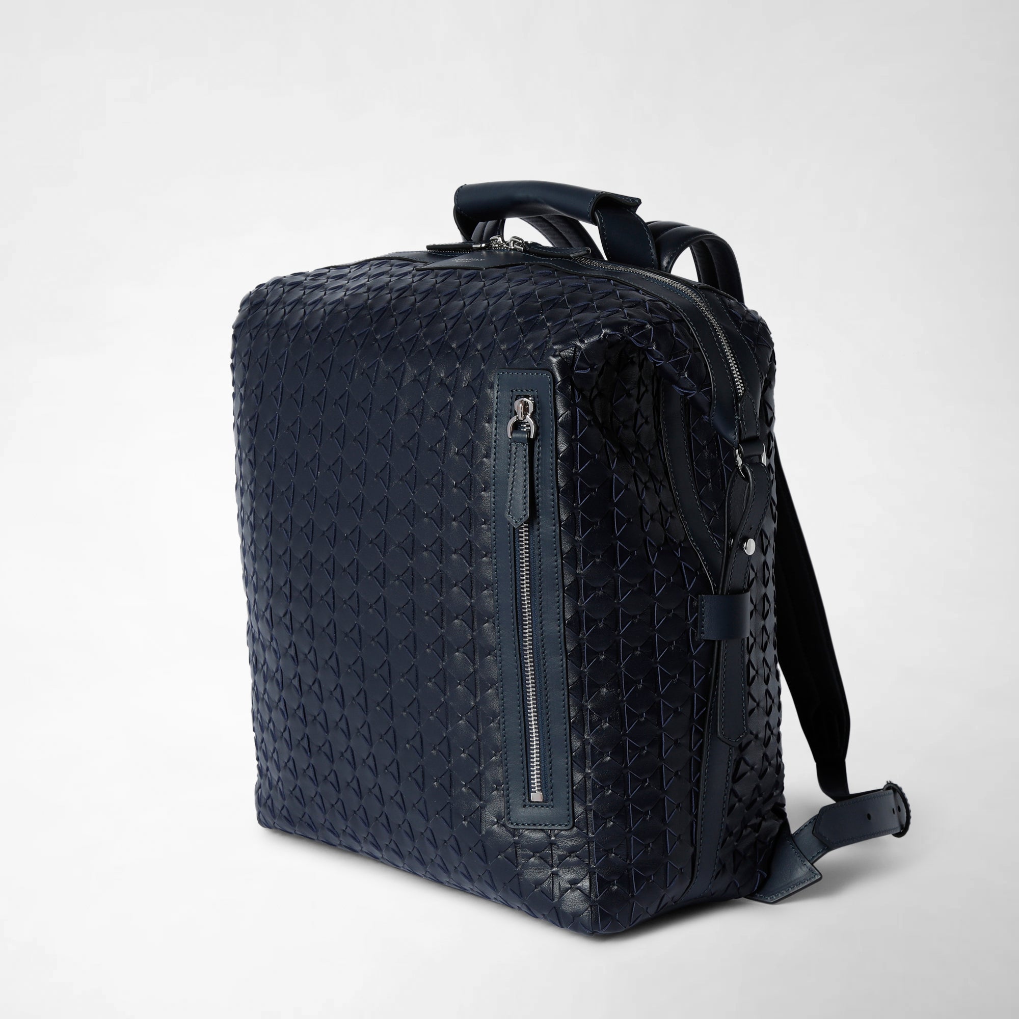 Sac à dos en cuir Mosaico - Navy Blue