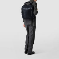 Sac à dos en cuir Mosaico - Navy Blue