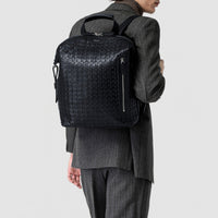 Sac à dos en cuir Mosaico - Navy Blue