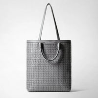 Day bag in Mosaico leather - Shadow