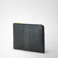 Porte-documents en cuir Mosaico - Anthracite