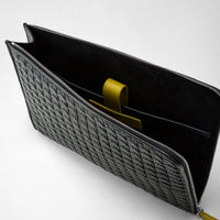 Porte-documents en cuir Mosaico - Anthracite
