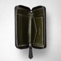 Mini zip wallet Mosaico Eclipse/Moss - Black & Green