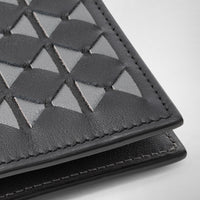 Billfold 8cc Mosaico Black/Asphalt - Black & Asphalt