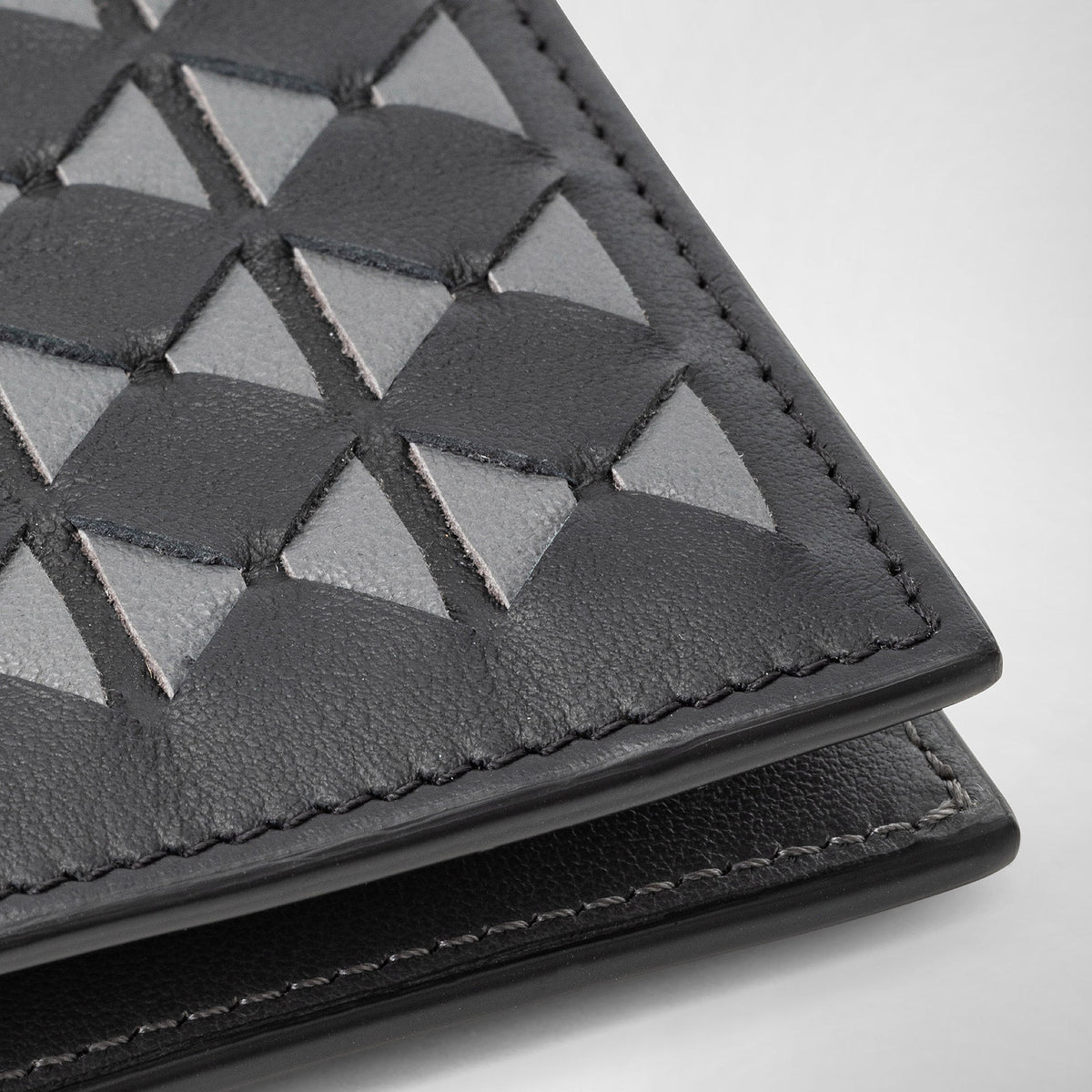 Billfold 8cc Mosaico Black/Asphalt - Black & Asphalt