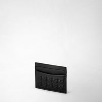 Porte-cartes 4 fentes en cuir Mosaico - Black