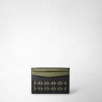 Card case 4cc Mosaico Eclipse/Moss - Black & Green