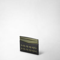 Card case 4cc Mosaico Eclipse/Moss - Black & Green