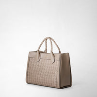 Petit sac Lorelei en cuir Mosaico - Sahara