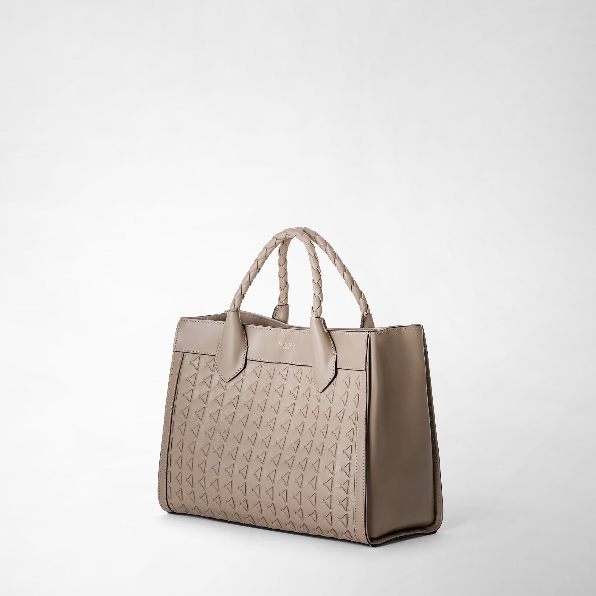 Petit sac Lorelei en cuir Mosaico - Sahara