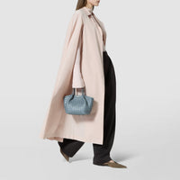Secret Mosaico mini leather bag - Storm