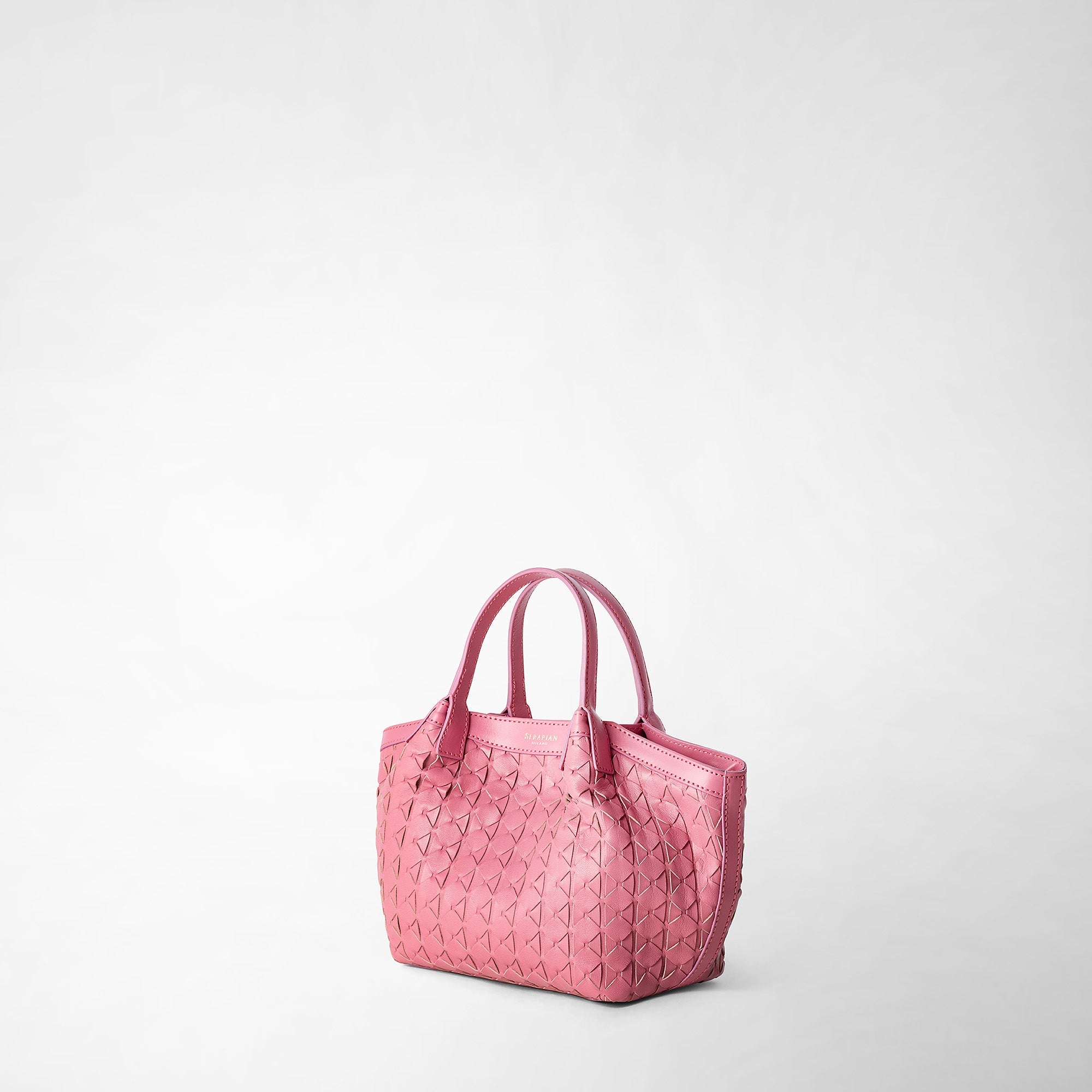 Mini sac Secret en cuir Mosaico - Petal