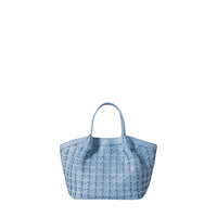 Mini sac Secret Mosaico en cuir - Cornflower