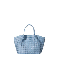 Mini sac Secret en cuir Mosaico - Cornflower