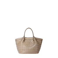 Secret Mosaico mini leather bag - Sahara