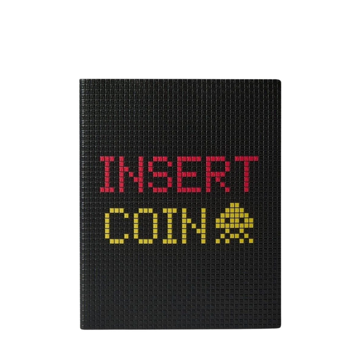 Quaderno Large Step Sust Space Invad Blk - Space Invaders Black