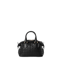 Anì Mosaico mini leather bag - Black