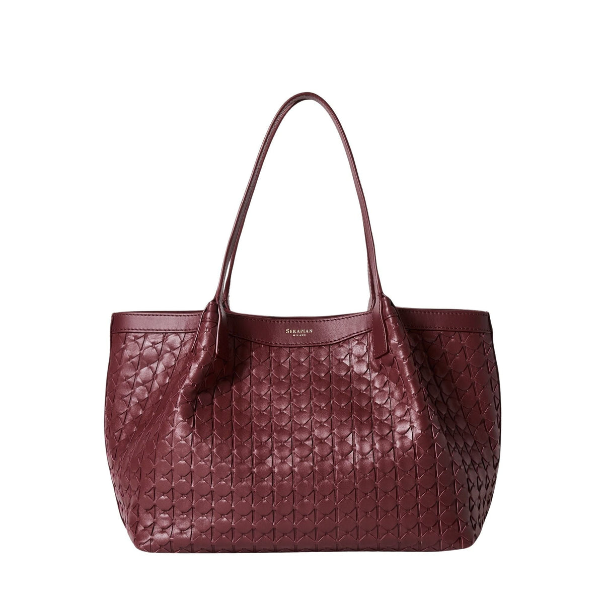 Small Secret bag Mosaico Rosewood - Rosewood