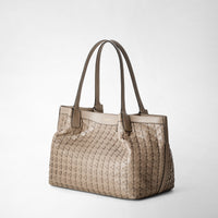 Petit sac Secret en cuir Mosaico - Sahara
