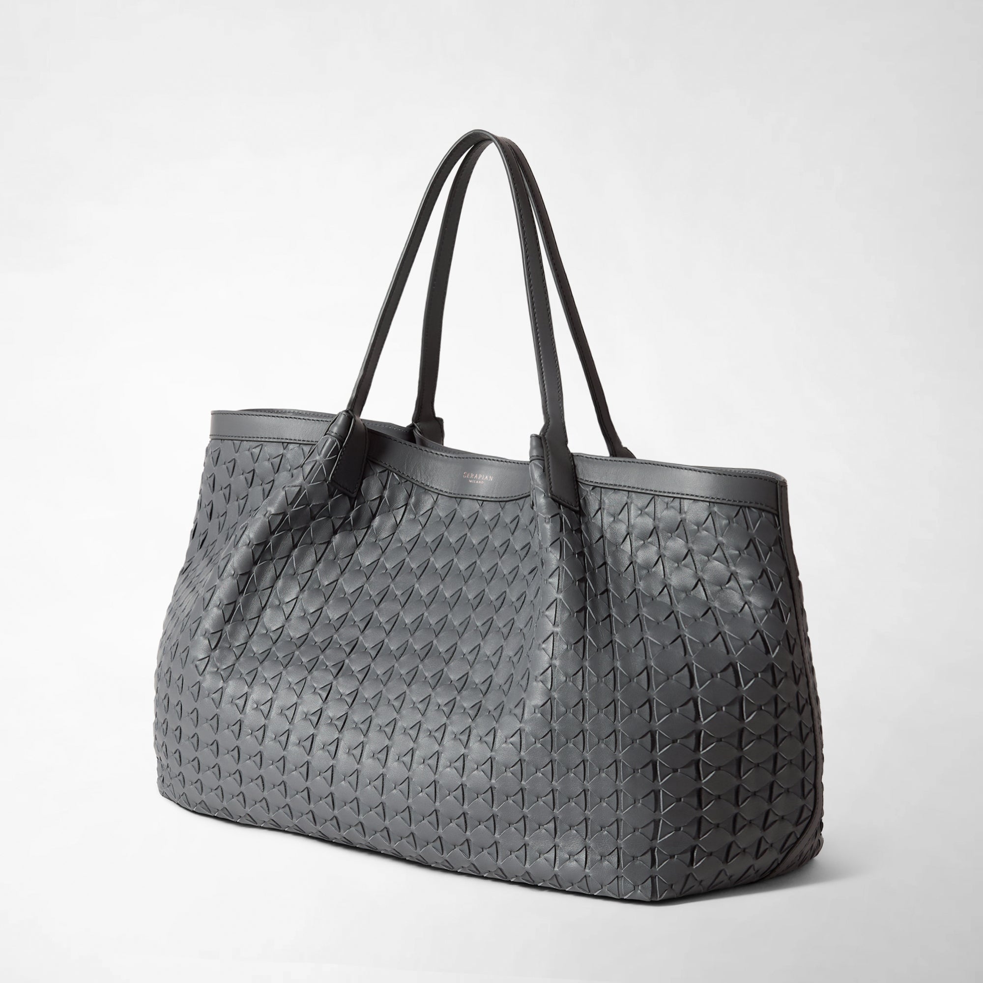 Sac Secret en cuir Mosaico - Shadow