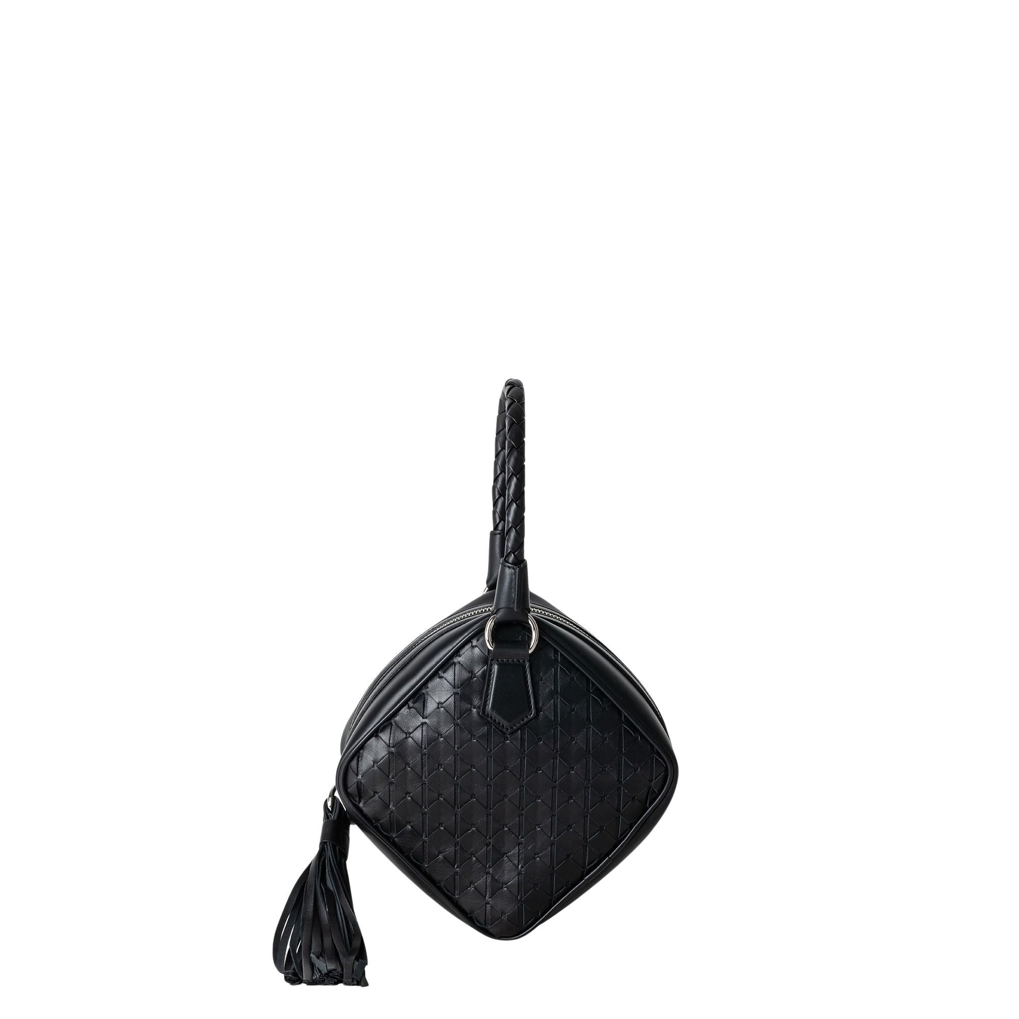 Sac à main Petra en cuir Mosaico - Black