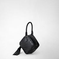 Sac à main Petra en cuir Mosaico - Black