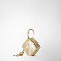 Sac à main Petra en cuir Mosaico - Gold
