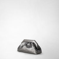 Secret clutch Mosaico Ruthenium - Ruthenium