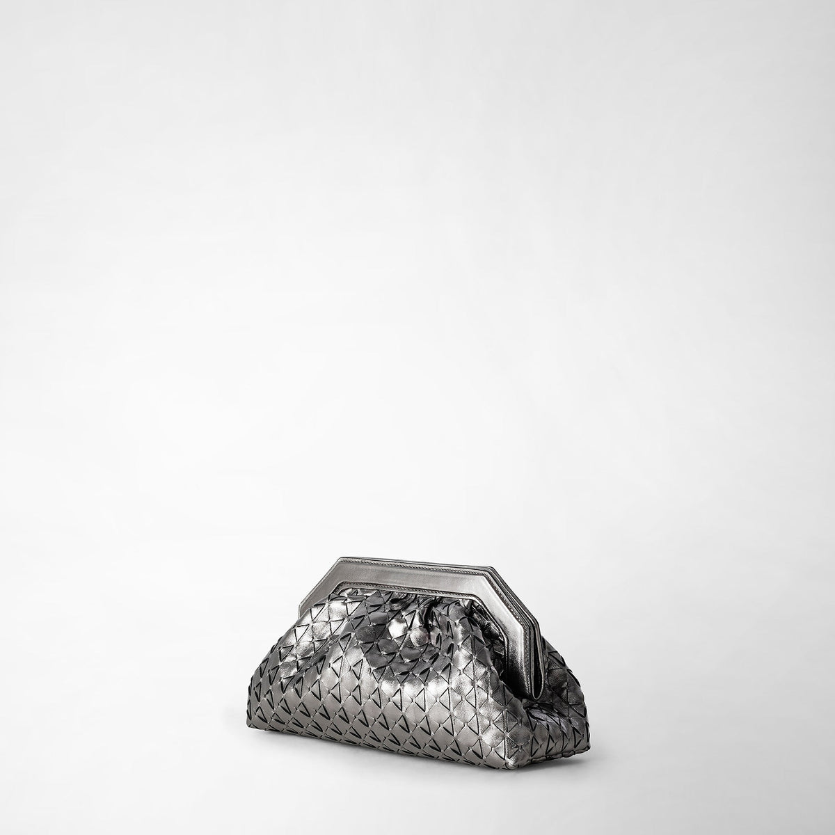 Secret clutch Mosaico Ruthenium - Ruthenium