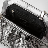 Secret clutch Mosaico Ruthenium - Ruthenium