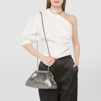 Secret clutch Mosaico Ruthenium - Ruthenium