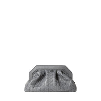 Secret Mosaico leather clutch bag - Shadow