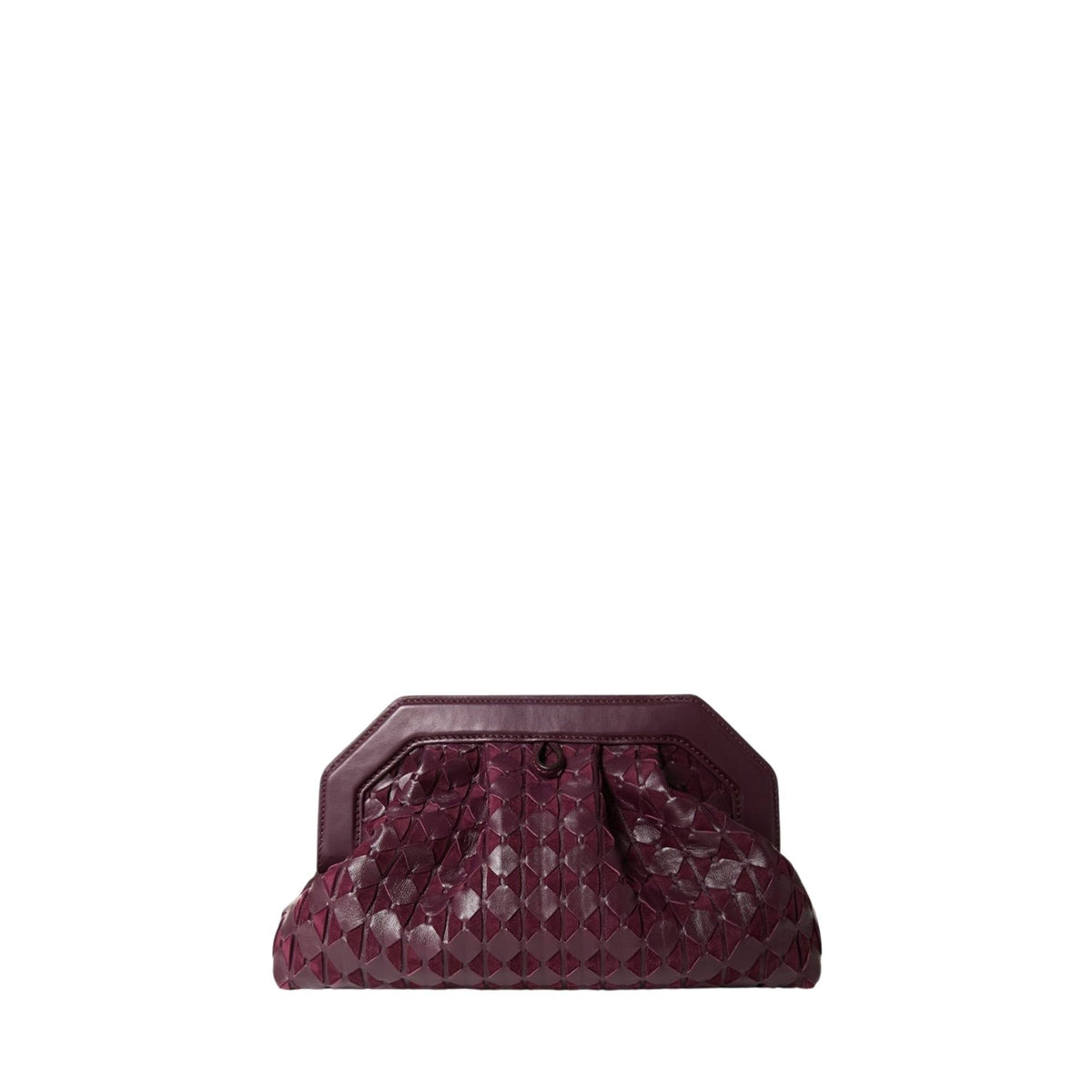 Secret clutch Mosaico Dark Plum - Dark Plum