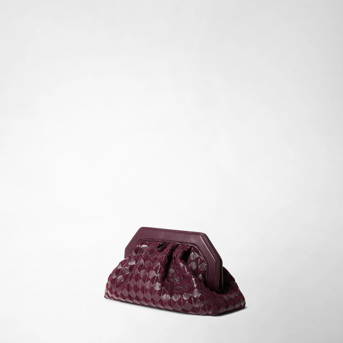Secret clutch Mosaico Dark Plum - Dark Plum