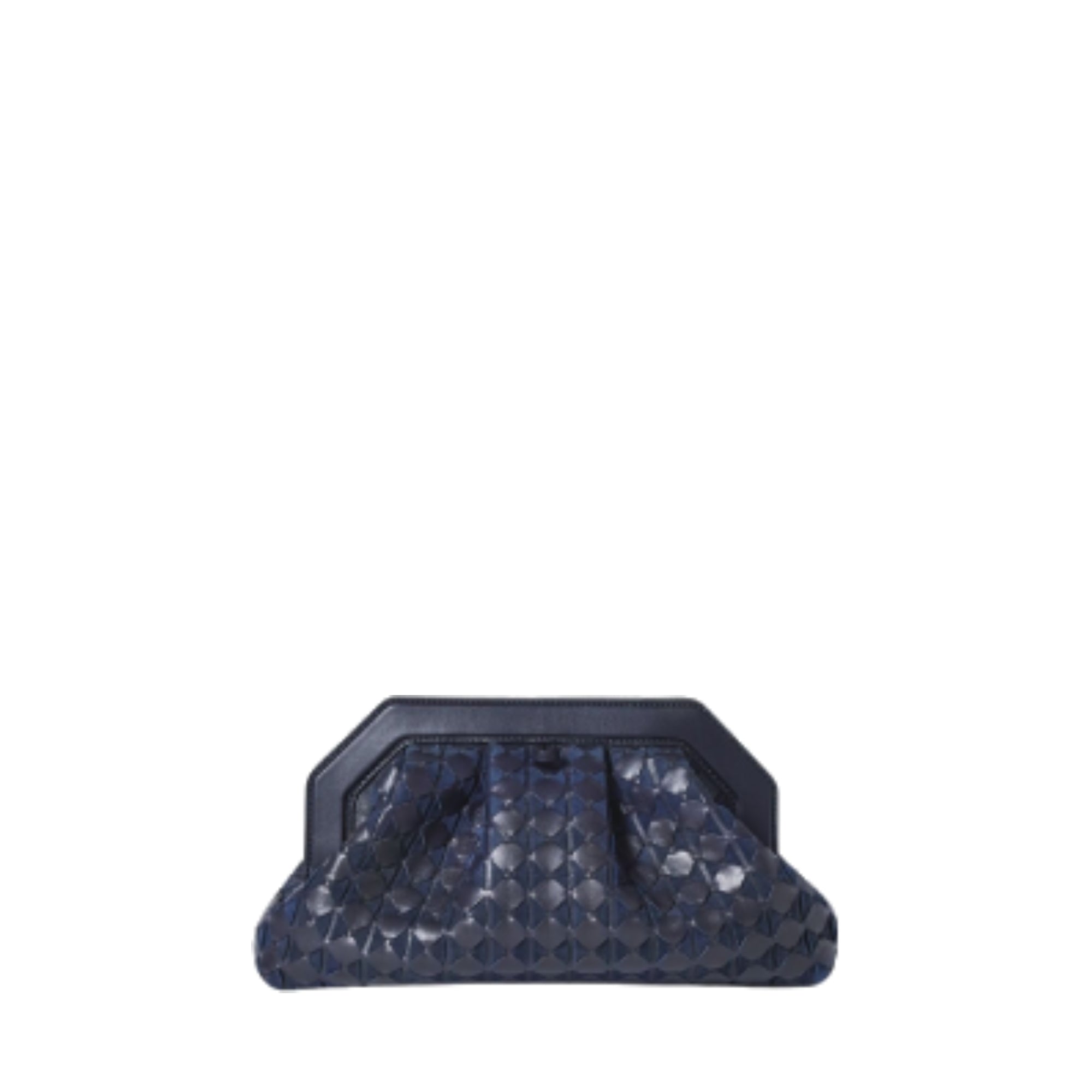 Pochette Secret en cuir Mosaico - Blue
