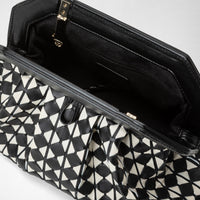 Secret clutch Mosaico Blk/OffWh - Black & Off White