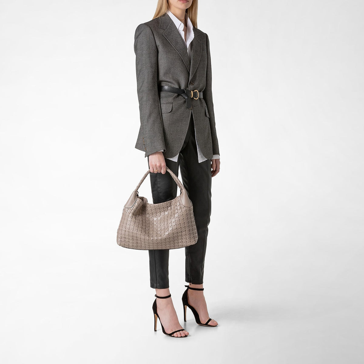 Sac Secret Hobo en cuir - Sahara