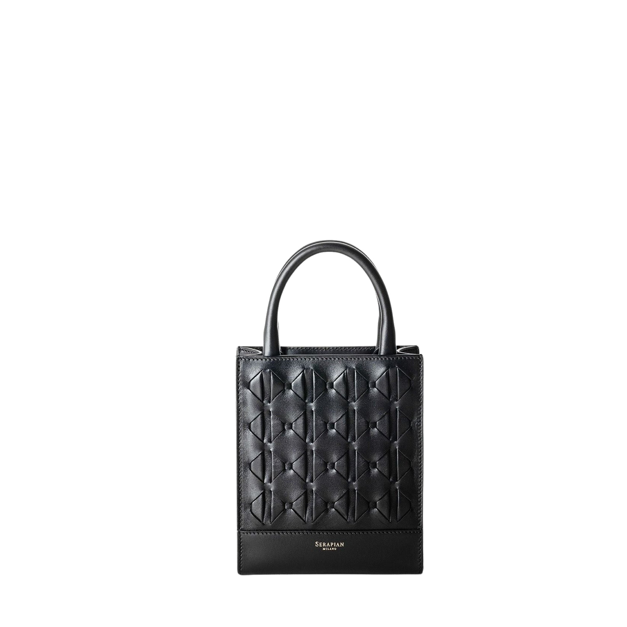 Mini sac 1928 en cuir Mosaico - Black