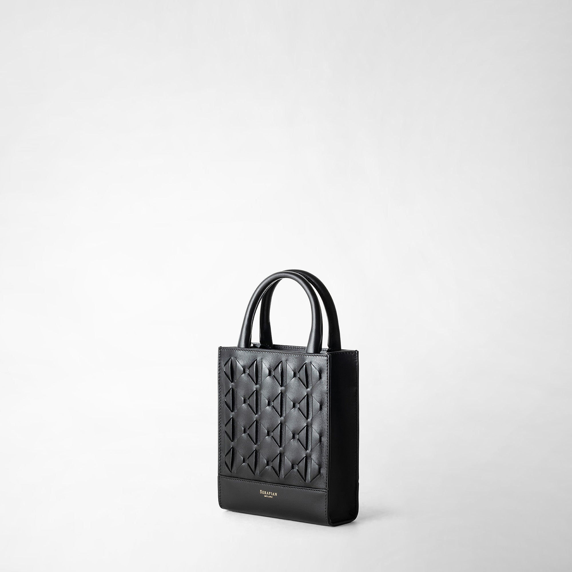 Mini sac 1928 en cuir Mosaico - Black