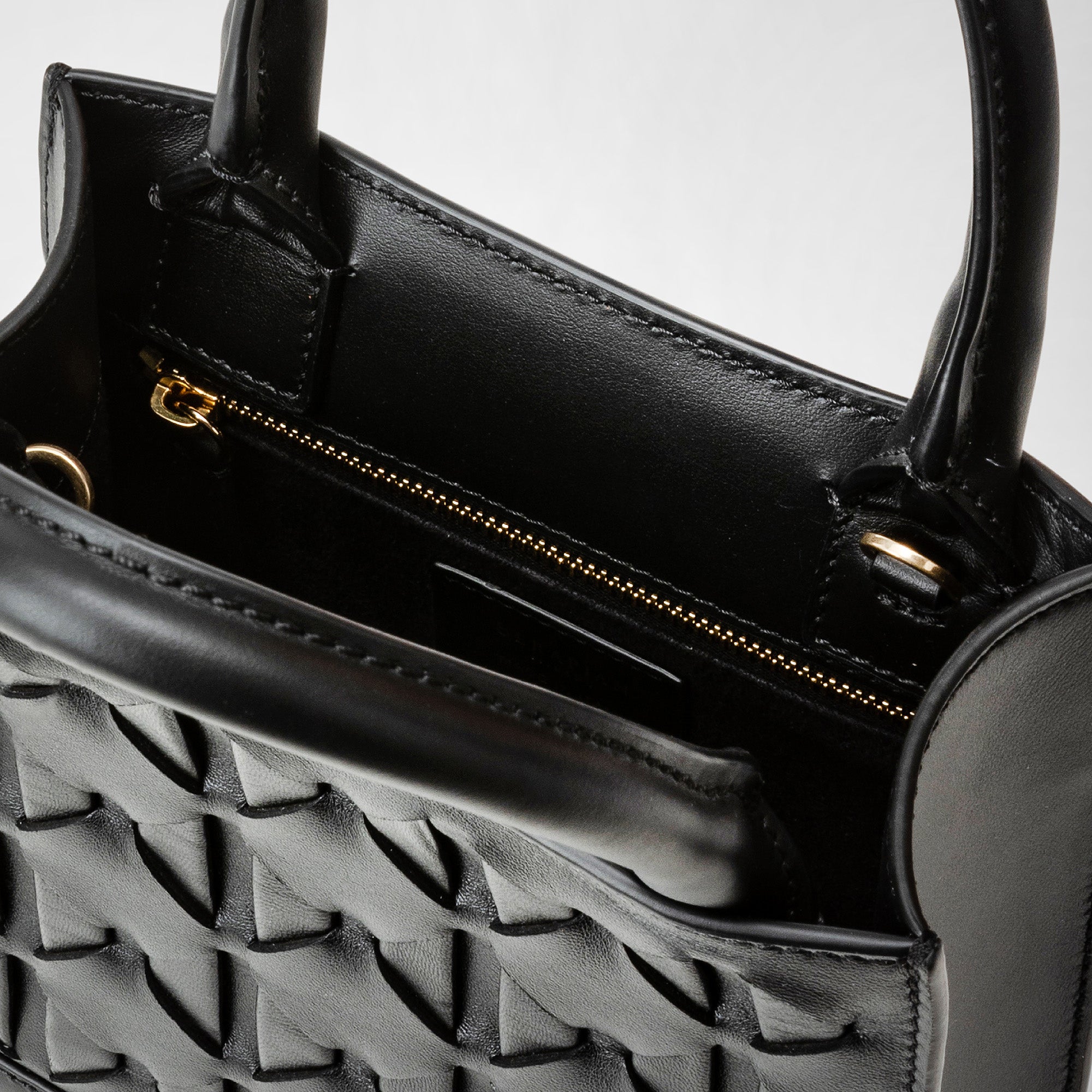 Mini sac 1928 en cuir Mosaico - Black