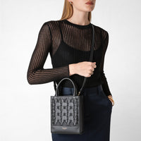 Mini sac 1928 en cuir Mosaico - Black